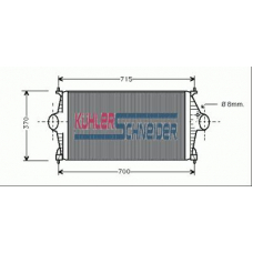 1570301 KUHLER SCHNEIDER Интеркулер