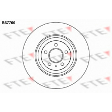 BS7700 FTE Тормозной диск