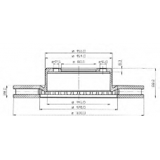 BDC3507 QUINTON HAZELL Тормозной диск