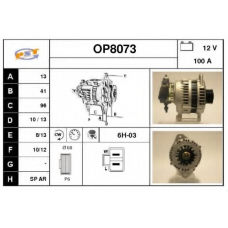 OP8073 SNRA Генератор