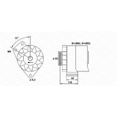 943356818010 MAGNETI MARELLI Генератор