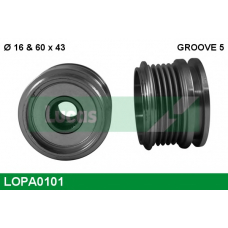 LOPA0101 TRW Механизм свободного хода генератора