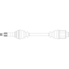 SU3023 General Ricambi Приводной вал