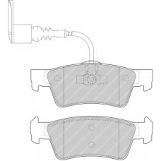 FVR1647 FERODO Комплект тормозных колодок, дисковый тормоз