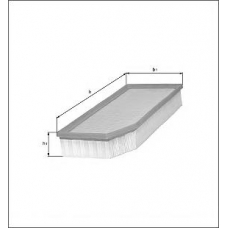 LX 752 KNECHT Воздушный фильтр