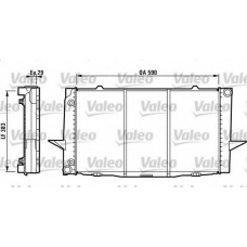 731776 VALEO Радиатор, охлаждение двигателя