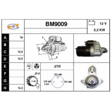 BM9009 SNRA Стартер