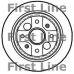FBD487 FIRST LINE Тормозной диск