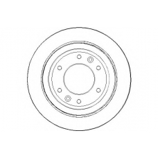 NBD1689 NATIONAL Тормозной диск
