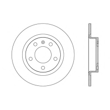 BDA2649.10 OPEN PARTS Тормозной диск