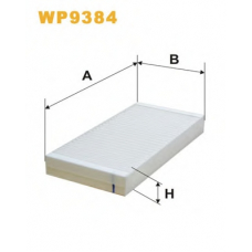 WP9384 WIX Фильтр, воздух во внутренном пространстве