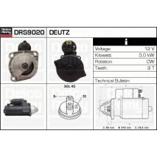 DRS9020 DELCO REMY Стартер