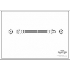19032622 CORTECO Тормозной шланг