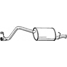 148-035 BOSAL Глушитель выхлопных газов конечный