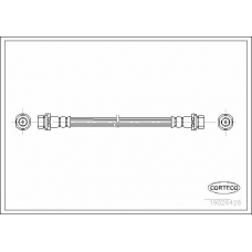 19026426 CORTECO Тормозной шланг