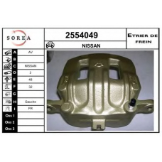 2554049 EAI Тормозной суппорт