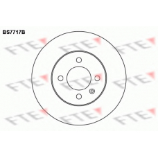 BS7717B FTE Тормозной диск