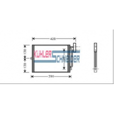 0821201 KUHLER SCHNEIDER Конденсатор, кондиционер