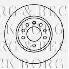 BBD5058 BORG & BECK Тормозной диск