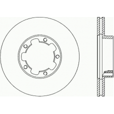 BDA1397.20 OPEN PARTS Тормозной диск