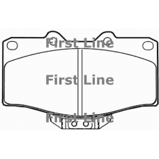 FBP1243 FIRST LINE Комплект тормозных колодок, дисковый тормоз