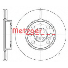 6665.10 METZGER Тормозной диск