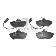 07.35.229 TRUCKTEC AUTOMOTIVE Комплект тормозных колодок, дисковый тормоз