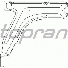 102 587 TOPRAN Рычаг независимой подвески колеса, подвеска колеса
