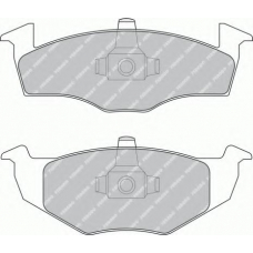 FDB1288 FERODO Комплект тормозных колодок, дисковый тормоз