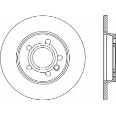 BDA1844.10 OPEN PARTS Тормозной диск