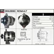 DRA3990 DELCO REMY Генератор