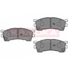 JQ1011900 KAMOKA Комплект тормозных колодок, дисковый тормоз