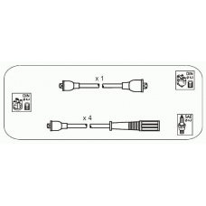 S10.P JANMOR Комплект проводов зажигания