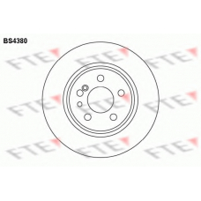 BS4380 FTE Тормозной диск