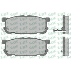 05P1488 LPR Комплект тормозных колодок, дисковый тормоз
