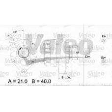 433354 VALEO Генератор