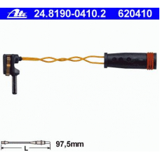 24.8190-0410.2 ATE Сигнализатор, износ тормозных колодок