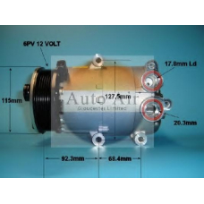 14-1138 AUTO AIR GLOUCESTER Компрессор, кондиционер