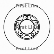 FBD271 FIRST LINE Тормозной диск