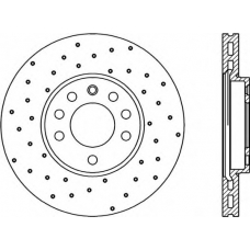 BDRS1908.25 OPEN PARTS Тормозной диск