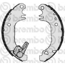 S 68 536 BREMBO Комплект тормозных колодок