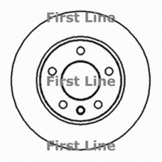FBD326 FIRST LINE Тормозной диск
