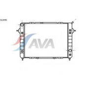 OL2090 AVA Радиатор, охлаждение двигателя