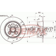 BD-9204 FREMAX Тормозной диск