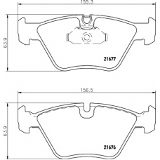 8DB 355 007-961 HELLA PAGID Комплект тормозных колодок, дисковый тормоз