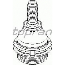 720 224 TOPRAN Несущий / направляющий шарнир