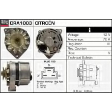 DRA1003 DELCO REMY Генератор