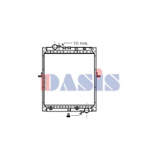 132430T AKS DASIS Радиатор, охлаждение двигател