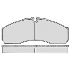 RA.0530.1 RAICAM Комплект тормозных колодок, дисковый тормоз