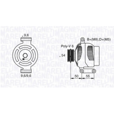 063377024010 MAGNETI MARELLI Генератор